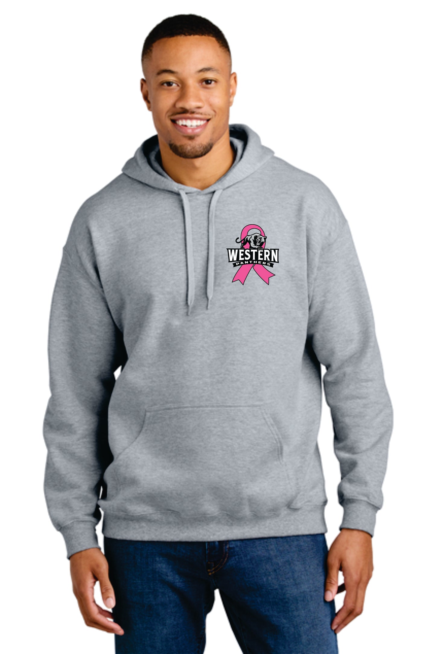 Western Cancer Awareness Hoodie