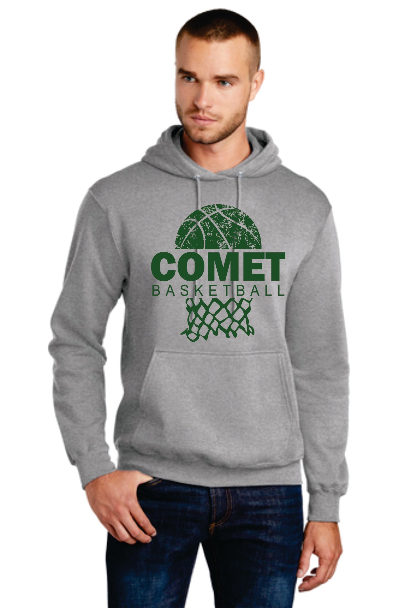 Comet Basketball Hoodie