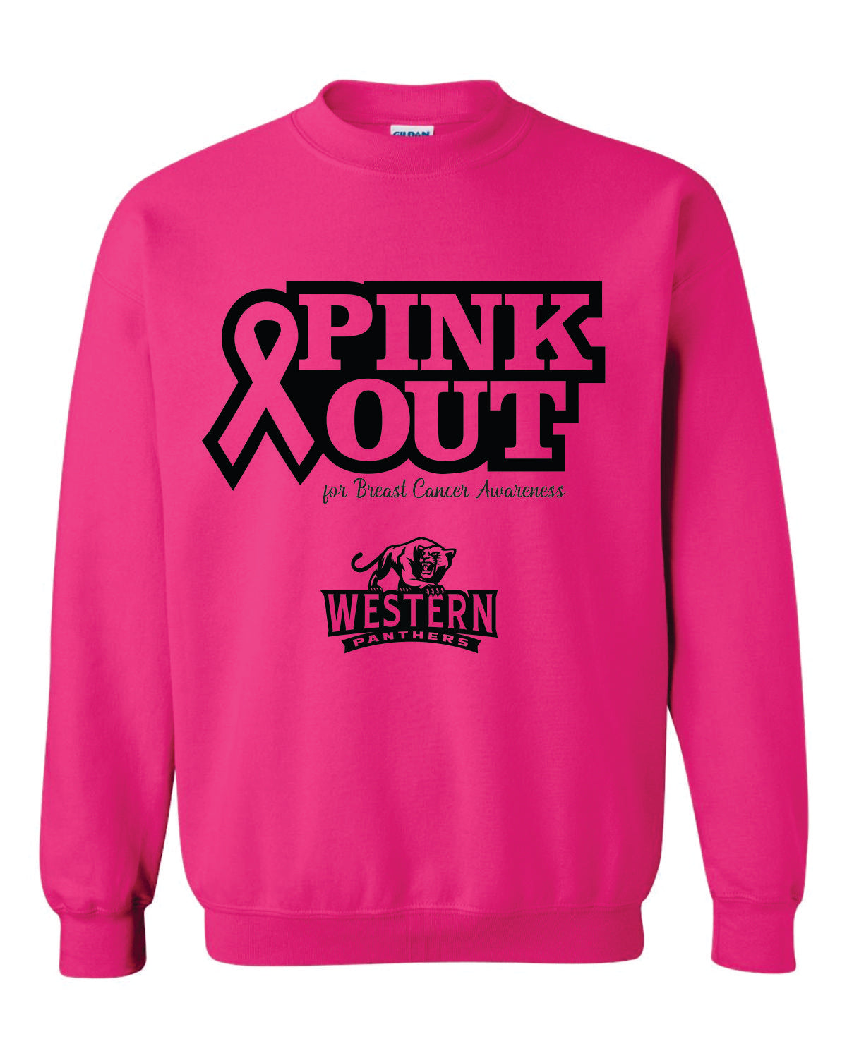 Pink Out Crewneck Sweatshirt