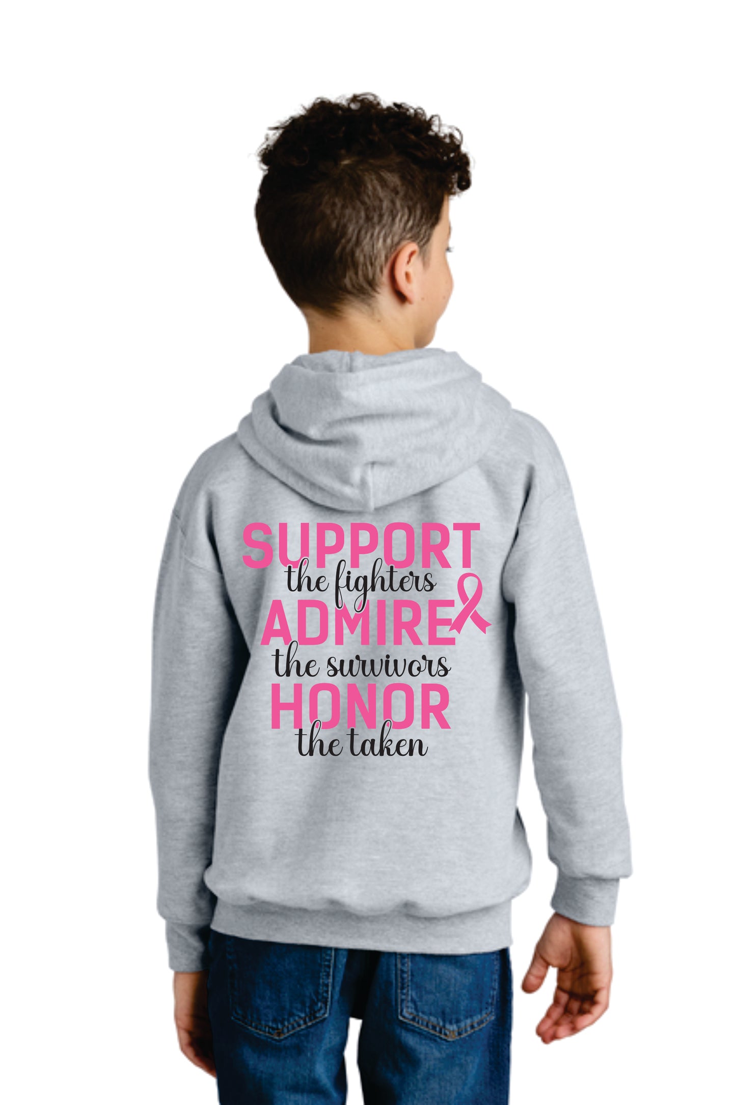 Western Cancer Awareness Hoodie