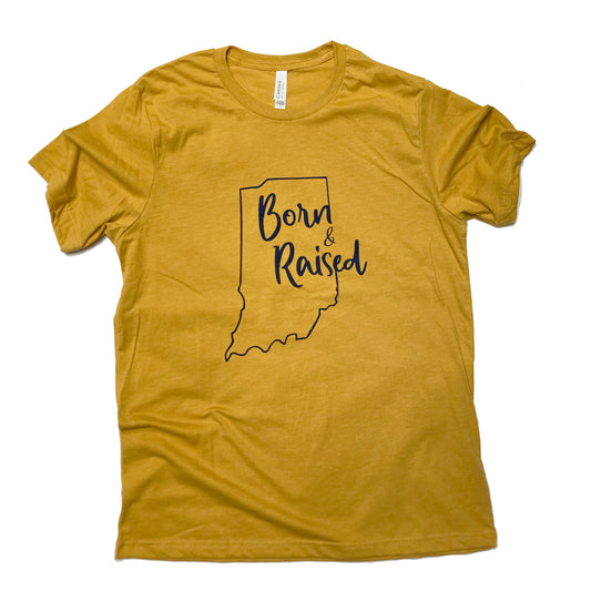 Indiana Born and Raised T-Shirt