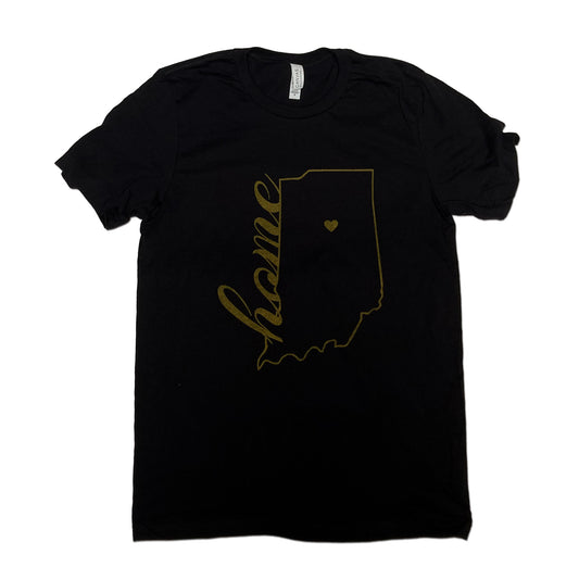 Indiana Home with Miami County Heart T-Shirt