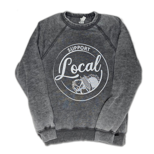 Support Local Raglan Sweatshirt